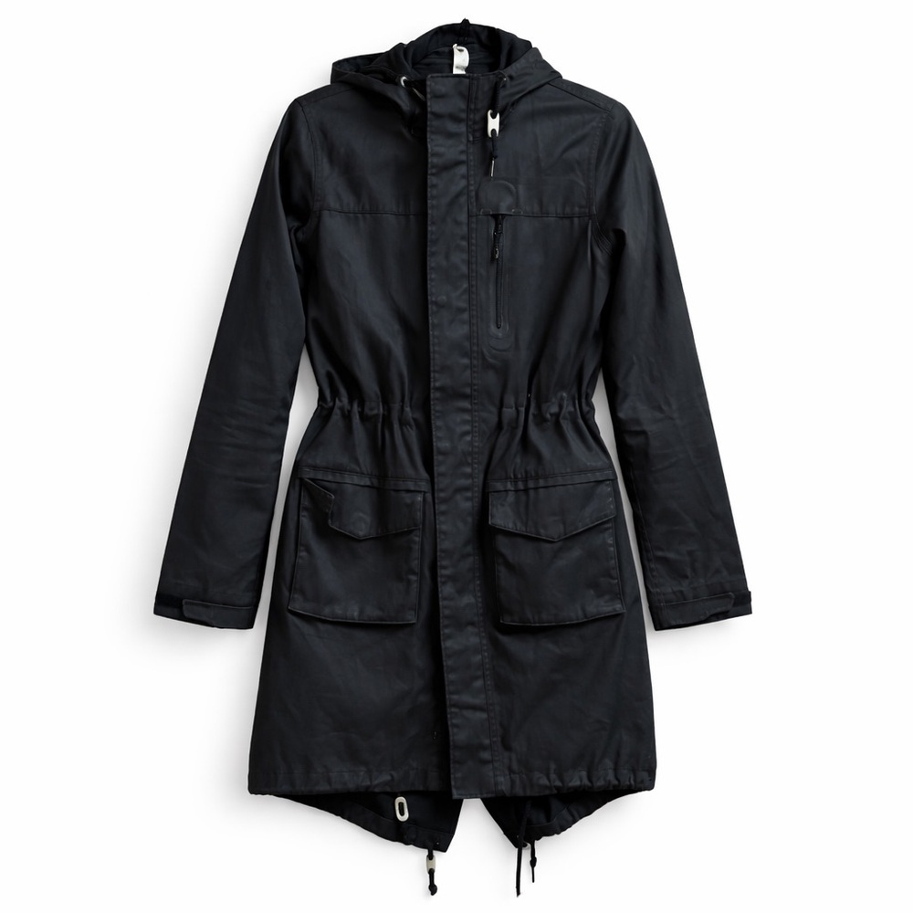 Nike Sportswear Black Hooded Parka Coat M